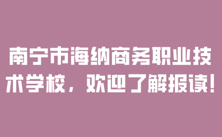 南宁市海纳商务职业技术学校