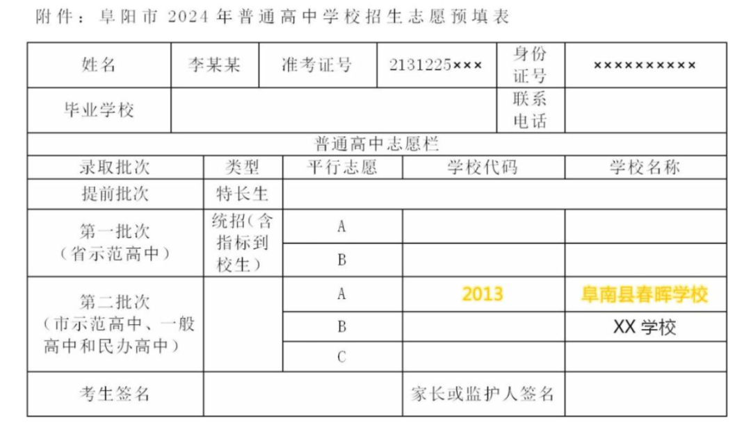 阜南县春晖学校