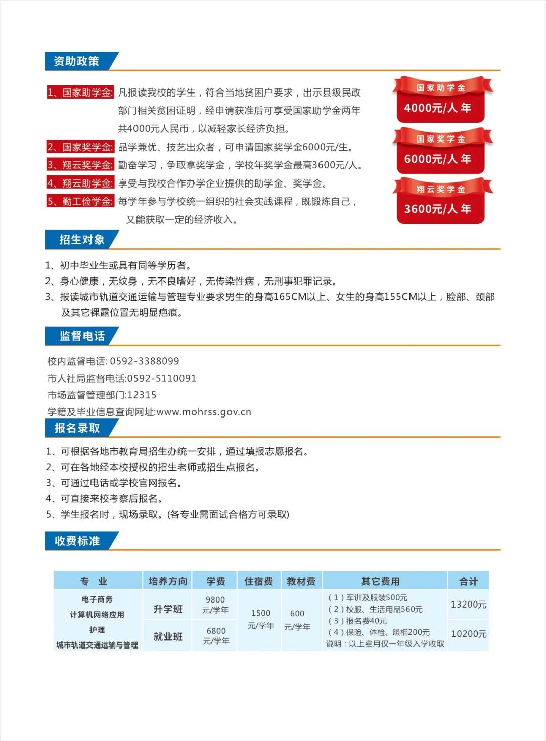 厦门翔云技术学校丨大嶝的这家技术学校开始招生啦!